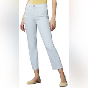 NWT DL1961 Patti Straight High Rise Ultra Light Wash Ankle Jeans